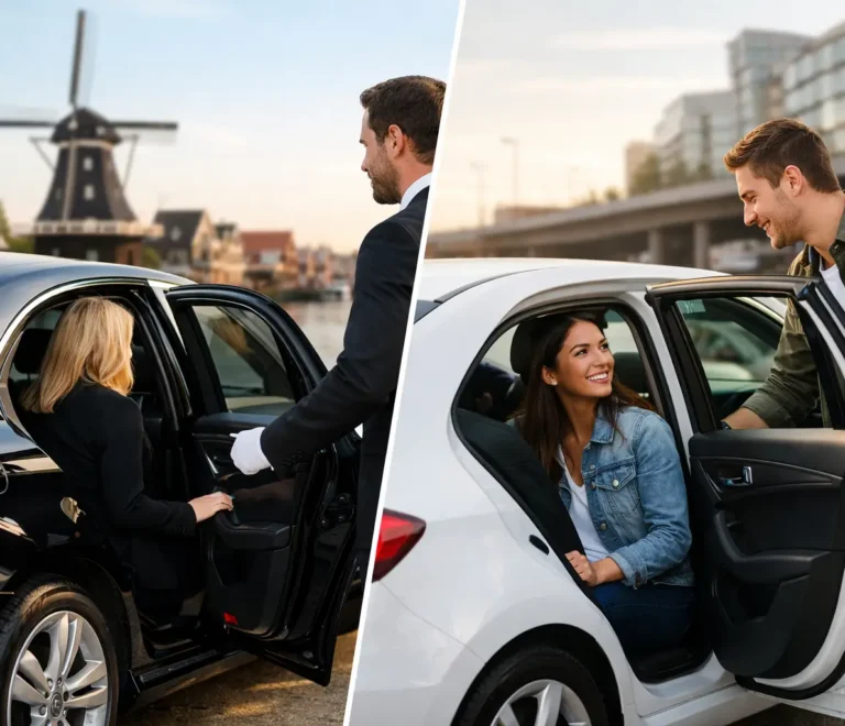 Privétaxi versus rideshare Nederland