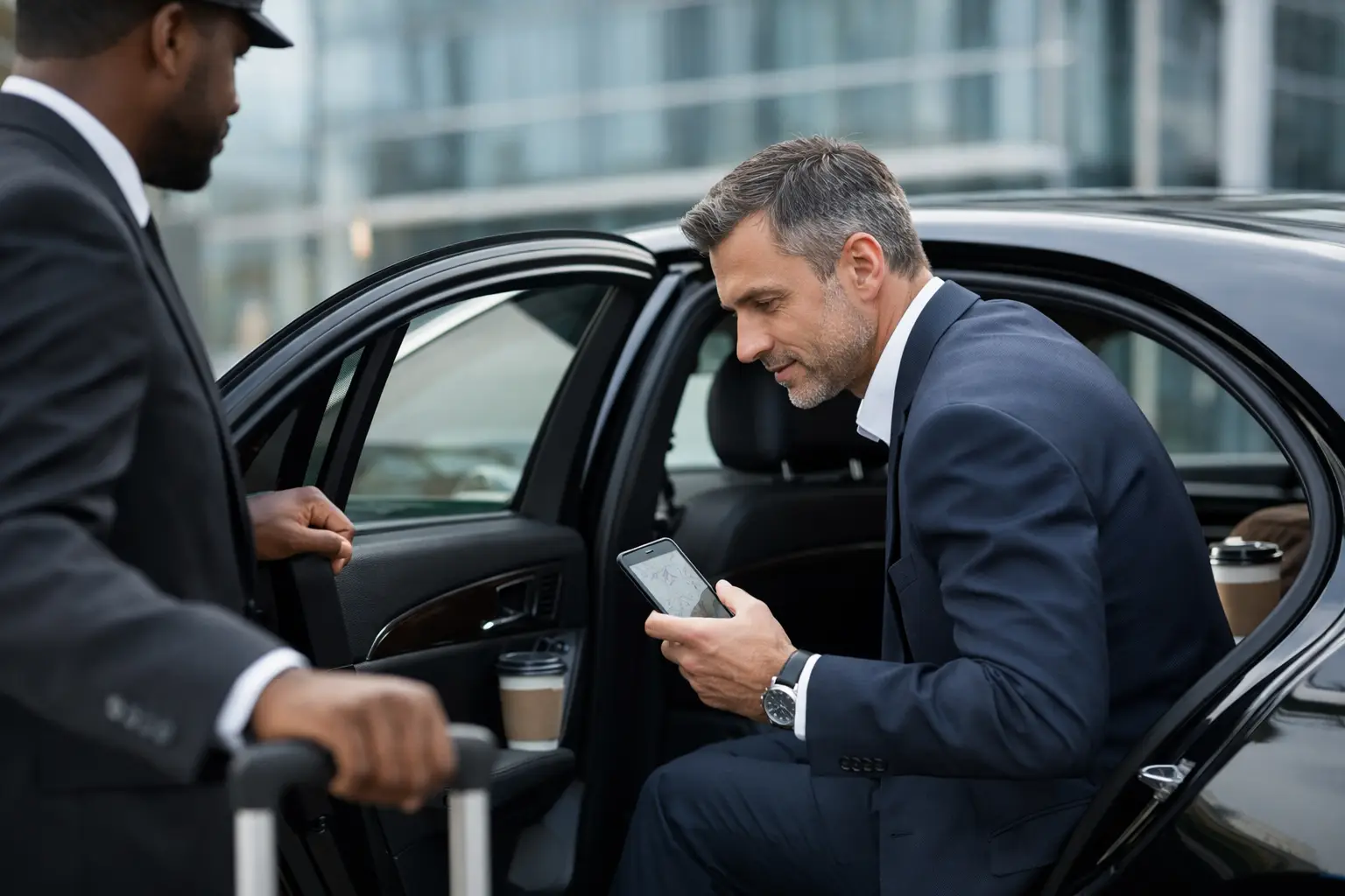 Zakelijke taxi rit plannen zonder gedoe